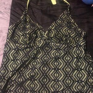 Halter top swimming suit